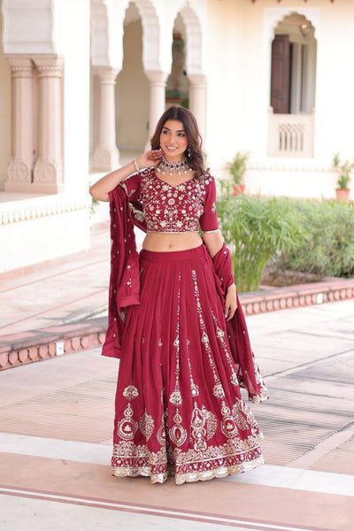Pink Lehenga Choli