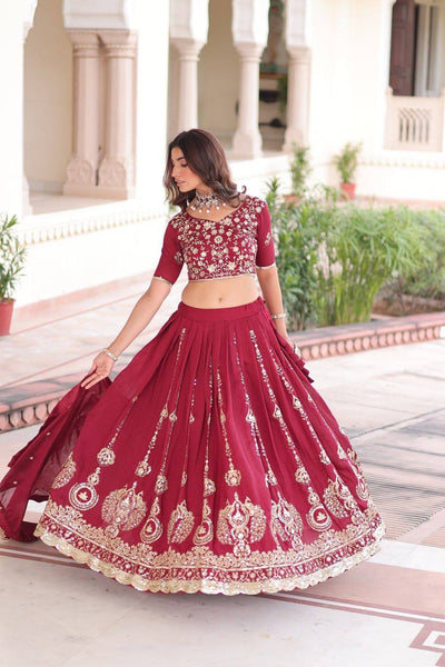 Pink Lehenga Choli
