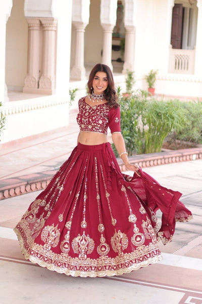 Pink Lehenga Choli