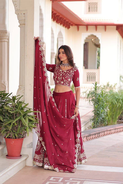 Pink Lehenga Choli
